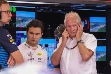 Macaristan GP F1 2024, 21 Temmuz 2024, Budapeşte, Macaristan - Formula 1 Helmut Marko Red Bull