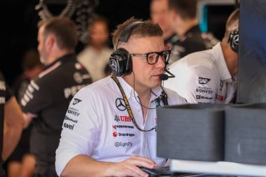 Macaristan GP F1 2024, 21 Temmuz 2024, Budapeşte, Macaristan - Formula 1 Bono Mercedes
