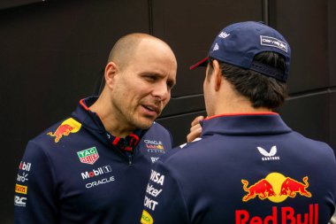 Belçika GP F1 2024, 27 Temmuz 2024, Spa Francorchamps, Belçika - Formula 1 Giampiero Lambiase Red Bull