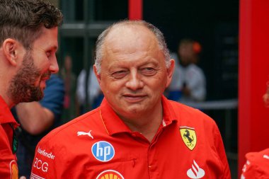 Belçika GP F1 2024, 27 Temmuz 2024, Spa Francorchamps, Belçika - Formula 1 Vasseur Ferrari