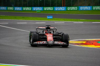 Belçika GP F1 2024, 27 Temmuz 2024, Spa Francorchamps, Belçika - Alp için Formula 1 Esteban Ocon sürücüsü