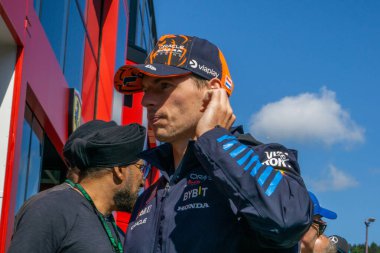 Belçika GP F1 2024, 28 Temmuz 2024, Spa Francorchamps, Belçika - Red Bull için Formula 1 Max Verstappen sürücüsü