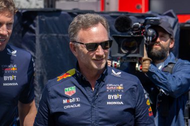 Belçika GP F1 2024, 28 Temmuz 2024, Spa Francorchamps, Belçika - Formula 1 Horner Red Bull