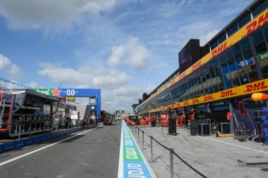 Hollanda GP F1 2024, 21 Ağustos 2024, Zandvoort, Hollanda - Formula 1 Track and pit lane