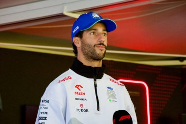 Hollanda GP F1 2024, 22 Ağustos 2024, Zandvoort, Hollanda - Formula 1 Daniel Ricciardo Yarışçı Bulls sürücüsü