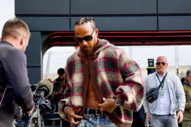 Hollanda GP F1 2024, 22 Ağustos 2024, Zandvoort, Hollanda - Mercedes için Formula 1 Lewis Hamilton sürücüsü