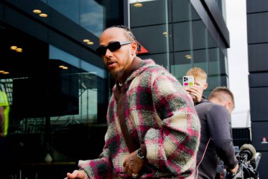 Hollanda GP F1 2024, 22 Ağustos 2024, Zandvoort, Hollanda - Mercedes için Formula 1 Lewis Hamilton sürücüsü