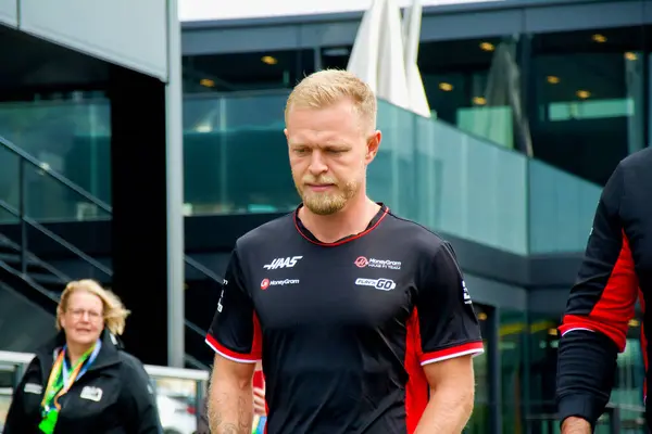 stock image Dutch GP F1 2024 on August 22 2024 at Zandvoort, Dutch - Formula 1 Kevin Magnussen driver for Haas