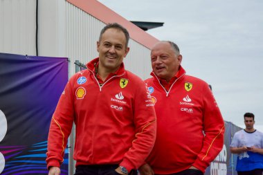 Hollanda GP F1 2024, 22 Ağustos 2024, Zandvoort, Hollanda - Formula 1 Vasseur Ferrari