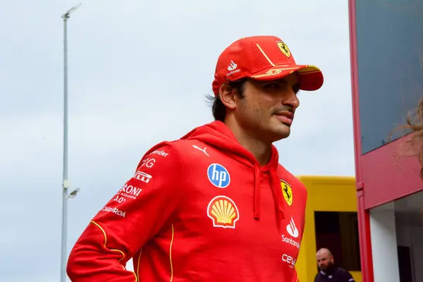 stock image Dutch GP F1 2024 on August 22 2024 at Zandvoort, Netherlands - Formula 1 Carlos Sainz driver for Ferrari