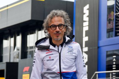 Hollanda GP F1 2024, 22 Ağustos 2024, Zandvoort, Hollanda - Formula 1 Laurent Mekies Yarış Bulls