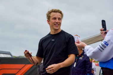 Hollanda GP F1 2024, 22 Ağustos 2024, Zandvoort, Hollanda - Formula 1 Yarışçı Bulls sürücüsü Liam Lawson