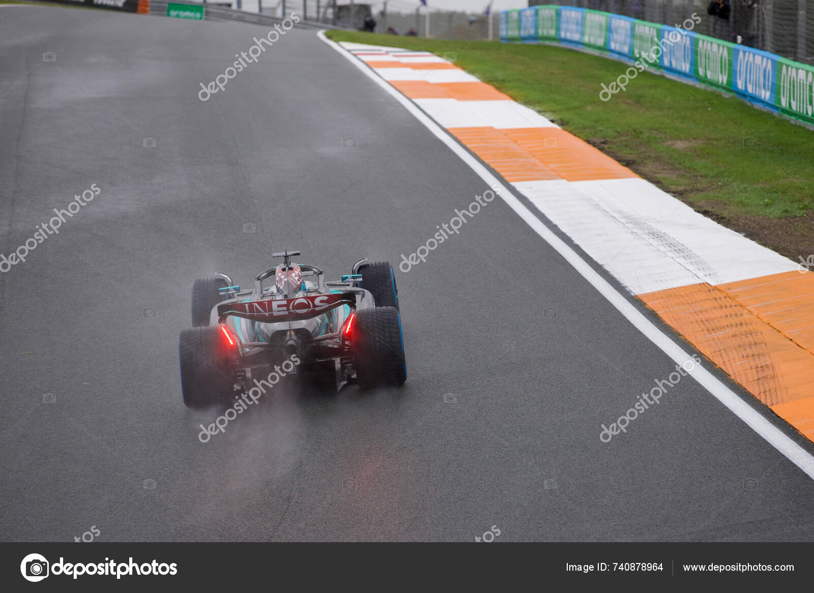 Dutch 2024 Agosto 2024 Zandvoort Holanda Fórmula Russell Driver