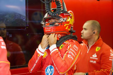 Hollanda GP F1 2024, 22 Ağustos 2024, Zandvoort, Hollanda - Ferrari Formula 1 Carlos Sainz sürücüsü