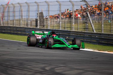 Hollanda GP F1 2024, 23 Ağustos 2024, Zandvoort, Hollanda - Sauber Formula 1 Valtteri Bottas sürücüsü