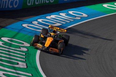 Hollanda GP F1 2024, 23 Ağustos 2024, Zandvoort, Hollanda - McLaren Formula 1 Norris sürücüsü