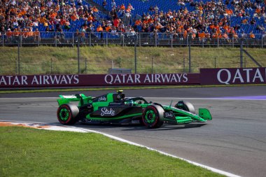 Hollanda GP F1 2024, 23 Ağustos 2024, Zandvoort, Hollanda - Sauber için Formula 1 Zhou sürücüsü