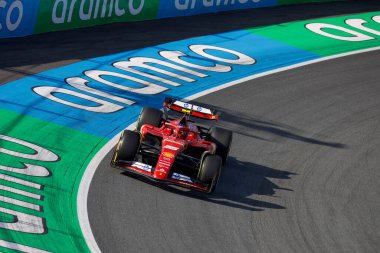 Hollanda GP F1 2024, 23 Ağustos 2024, Zandvoort, Hollanda - Ferrari Formula 1 Carlos Sainz sürücüsü