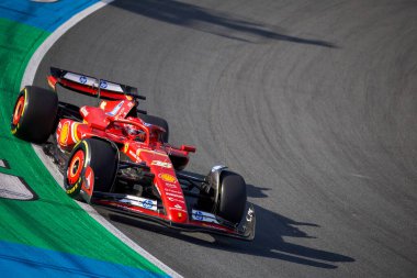 Hollanda GP F1 2024, 23 Ağustos 2024, Zandvoort, Hollanda - Ferrari Formula 1 Charles Leclerc sürücüsü