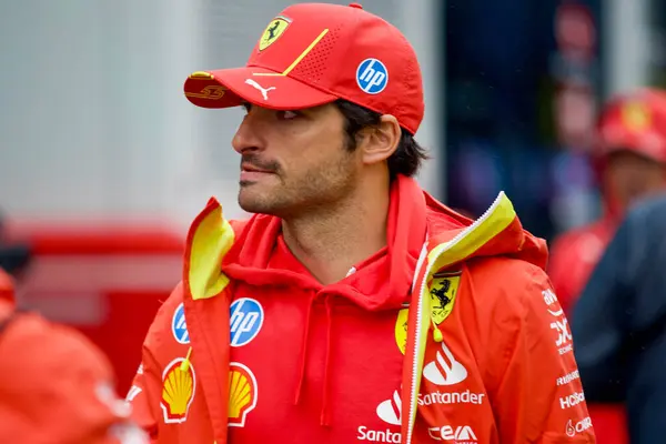 stock image Dutch GP F1 2024 on August 24 2024 at Zandvoort, Netherlands - Formula 1 Carlos Sainz driver for Ferrari