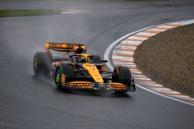Hollanda GP F1 2024, 24 Ağustos 2024, Zandvoort, Hollanda - McLaren Formula 1 Oscar Piastri sürücüsü