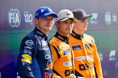 Hollanda GP F1 2024, 24 Ağustos 2024, Zandvoort, Hollanda - McLaren için Formula 1 Lando Norris sürücüsü