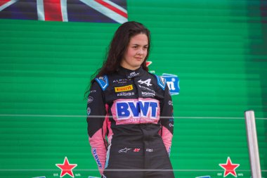 Hollanda GP F1 2024, 23 Ağustos 2024, Zandvoort, Hollanda - Alp için Formula 1 Abbie Çekme sürücüsü