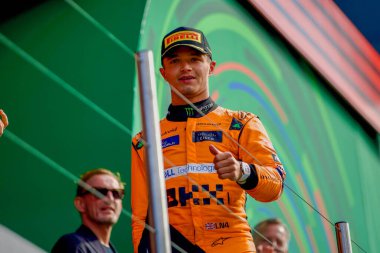 Hollanda GP F1 2024, 23 Ağustos 2024, Zandvoort, Hollanda - Ferrari Formula 1 Charles Leclerc sürücüsü