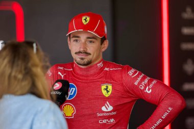 Hollanda GP F1 2024, 23 Ağustos 2024, Zandvoort, Hollanda - Ferrari Formula 1 Charles Leclerc sürücüsü