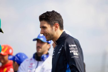 Hollanda GP F1 2024, 23 Ağustos 2024, Zandvoort, Hollanda - Formula 1 Esteban Ocon Alp sürücüsü