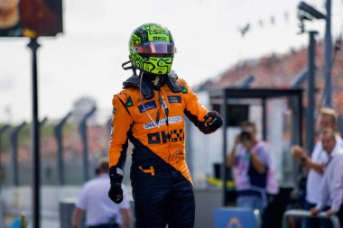 Hollanda GP F1 2024, 23 Ağustos 2024, Zandvoort, Hollanda - McLaren Formula 1 Norris sürücüsü