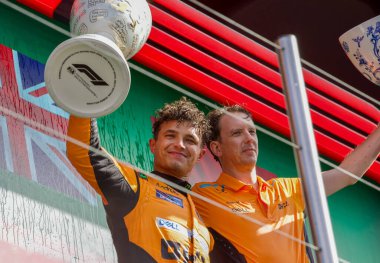 Hollanda GP F1 2024, 23 Ağustos 2024, Zandvoort, Hollanda - McLaren Formula 1 Norris sürücüsü