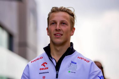 Hollanda GP F1 2024, 23 Ağustos 2024, Zandvoort, Hollanda - Formula 1 Yarışçı Bulls sürücüsü Liam Lawson