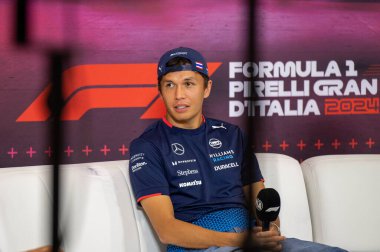 İtalyan GP F1 2024, 27 Ağustos 2024, Monza, İtalya - McLaren Formula 1 Norris sürücüsü