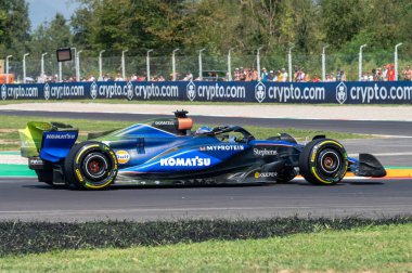 İtalyan GP F1 2024, 30 Ağustos 2024, Monza, İtalya - Formula 1 Franco Colapinto sürücüsü Williams