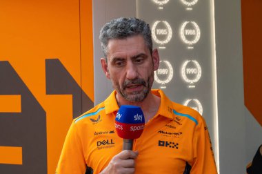 İtalyan GP F1 2024, 30 Ağustos 2024, Monza, İtalya - Formula 1 Franco Colapinto sürücüsü Williams