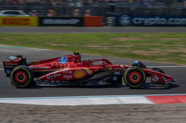 İtalyan GP F1 2024, 30 Ağustos 2024, Monza, İtalya - Formula 1 Franco Colapinto sürücüsü Williams