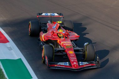 İtalyan GP F1 2024, 30 Ağustos 2024, Monza, İtalya - Formula 1 Franco Colapinto sürücüsü Williams