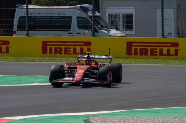 İtalyan GP F1 2024, 30 Ağustos 2024, Monza, İtalya - Formula 1 Franco Colapinto sürücüsü Williams