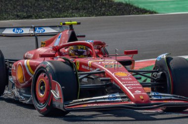 İtalyan GP F1 2024, 30 Ağustos 2024, Monza, İtalya - Formula 1 Franco Colapinto sürücüsü Williams