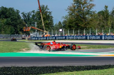 İtalyan GP F1 2024, 30 Ağustos 2024, Monza, İtalya - Formula 1 Franco Colapinto sürücüsü Williams