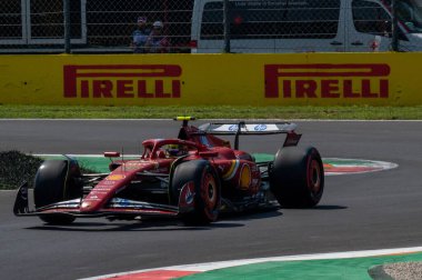 İtalyan GP F1 2024, 30 Ağustos 2024, Monza, İtalya - Formula 1 Franco Colapinto sürücüsü Williams