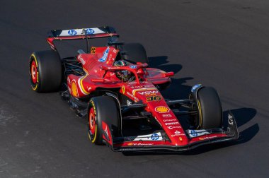 İtalyan GP F1 2024, 30 Ağustos 2024, Monza, İtalya - Formula 1 Franco Colapinto sürücüsü Williams