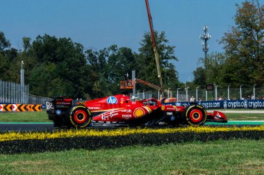 İtalyan GP F1 2024, 30 Ağustos 2024, Monza, İtalya - Formula 1 Franco Colapinto sürücüsü Williams