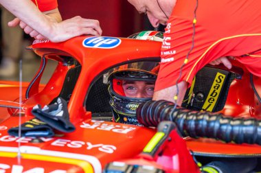 İtalyan GP F1 2024, 30 Ağustos 2024, Monza, İtalya - Formula 1 Franco Colapinto sürücüsü Williams