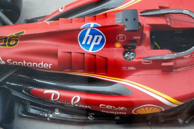 İtalyan GP F1 2024, 30 Ağustos 2024, Monza, İtalya - Formula 1 Franco Colapinto sürücüsü Williams