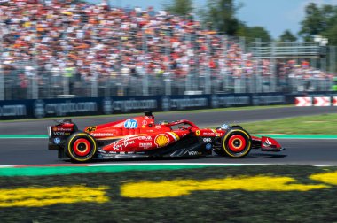 İtalyan GP F1 2024, 30 Ağustos 2024, Monza, İtalya - Formula 1 Franco Colapinto sürücüsü Williams