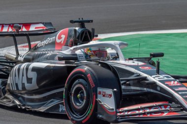 Italian GP F1 2024 on August 30 2024 at Monza, Italy - Formula 1 Kevin Magnussen driver for Haas clipart