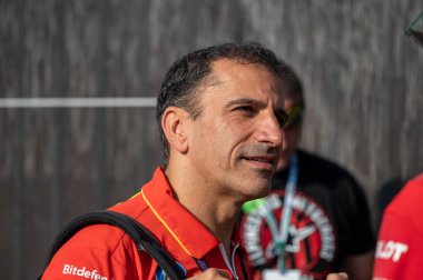 İtalyan GP F1 2024, 30 Ağustos 2024, Monza, İtalya - Formula 1 Marc Gene Ferrari