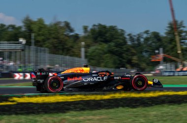 İtalyan GP F1 2024, 30 Ağustos 2024, Monza, İtalya - Formula 1, Red Bull için Max Verstappen sürücüsü